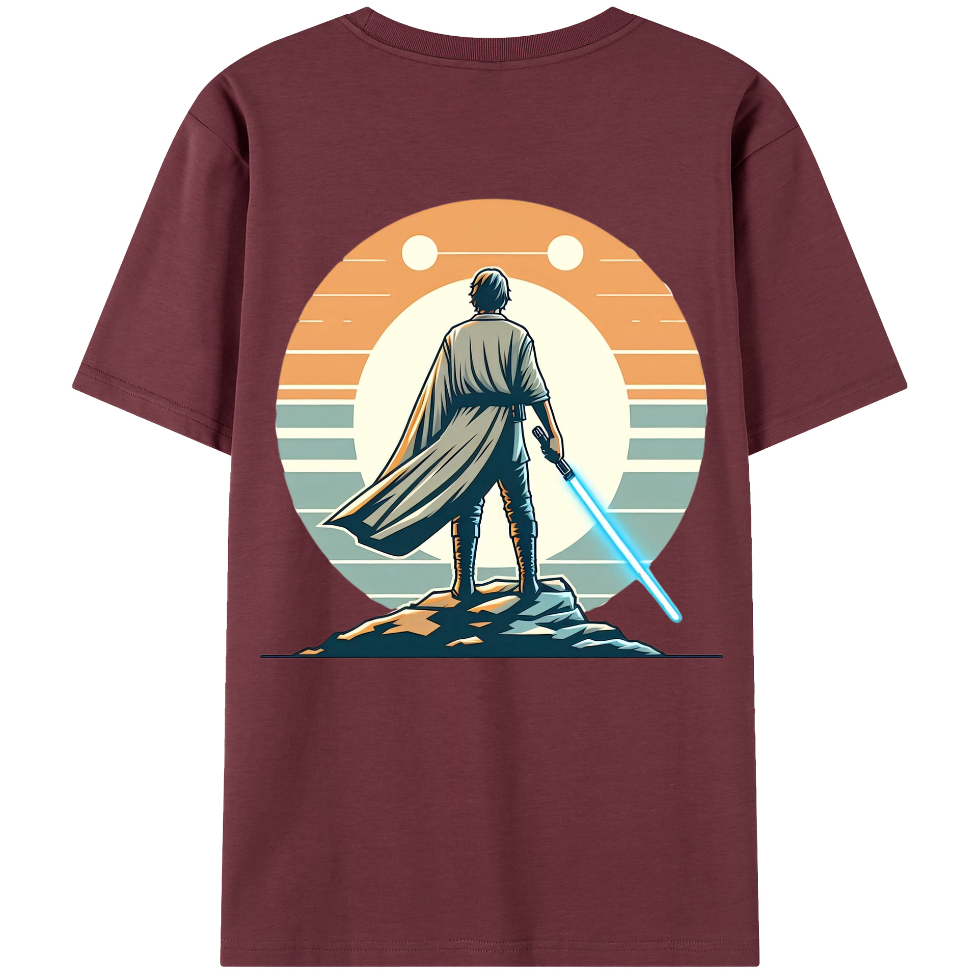 （画像用） スター・ウォーズ Star Wars 綿100％半袖Tシャツ（背面プリント）